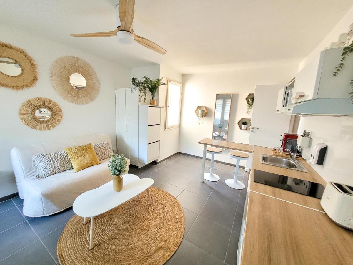 Studio 24M² Montpellier - Hopitaux Facultes Centre Buitenkant foto