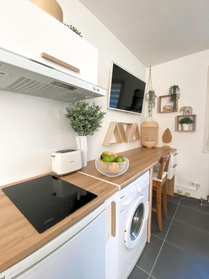 Studio 24M² Montpellier - Hopitaux Facultes Centre Buitenkant foto