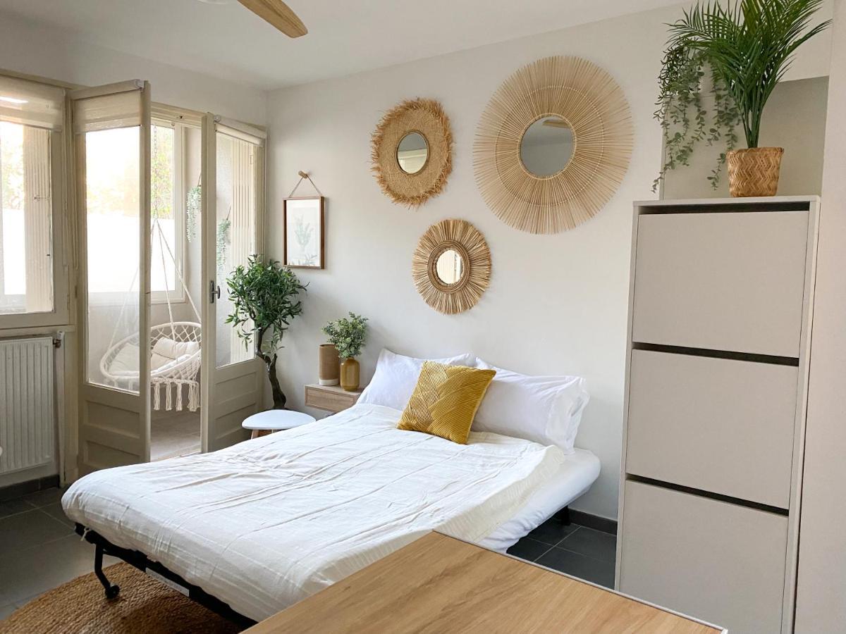 Studio 24M² Montpellier - Hopitaux Facultes Centre Buitenkant foto